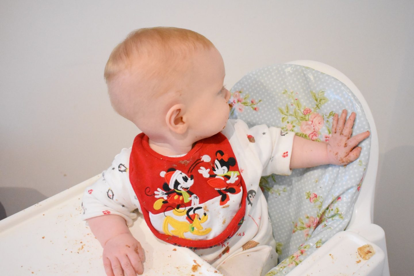 The IKEA Antilop highchair with Messy Me insert