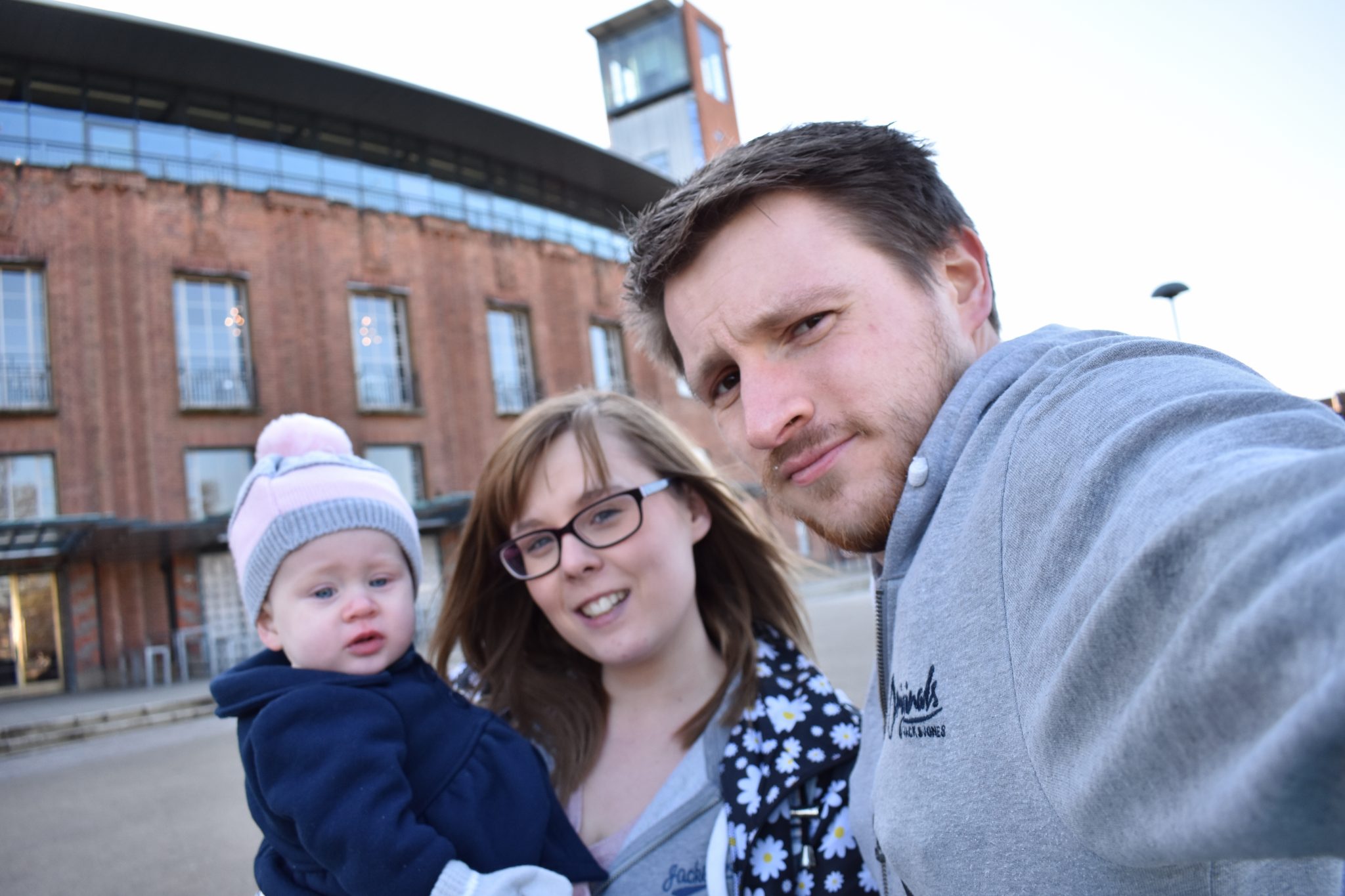 The three of us in Stratford. Something we could easily do if we started home education