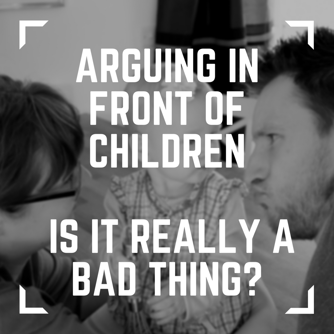 Arguing In Front of Children - Is it Really a Bad Thing? Here's my take on whether or not arguing in front of children is actually a bad thing or not