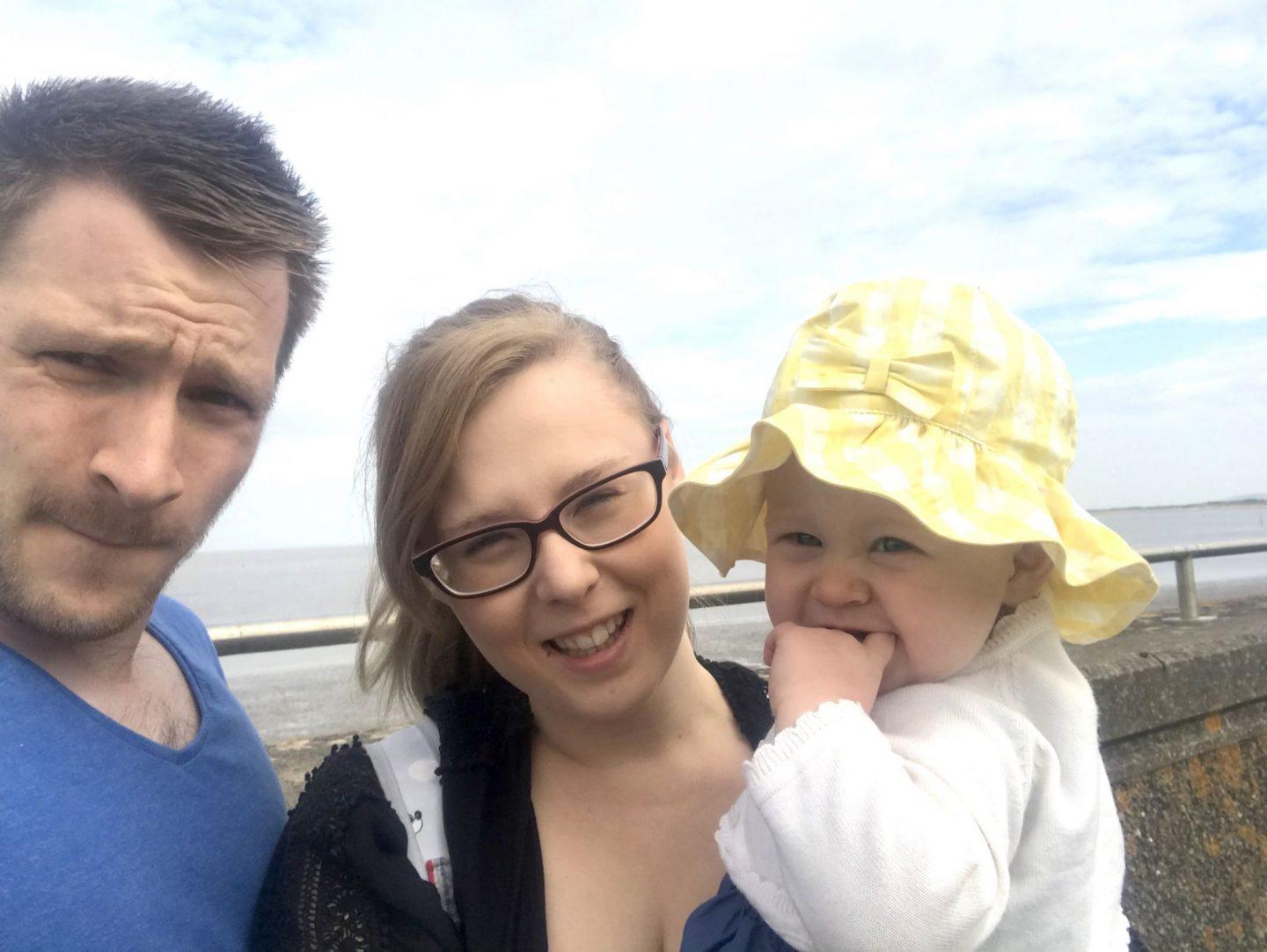 Us at Burnham-on-sea