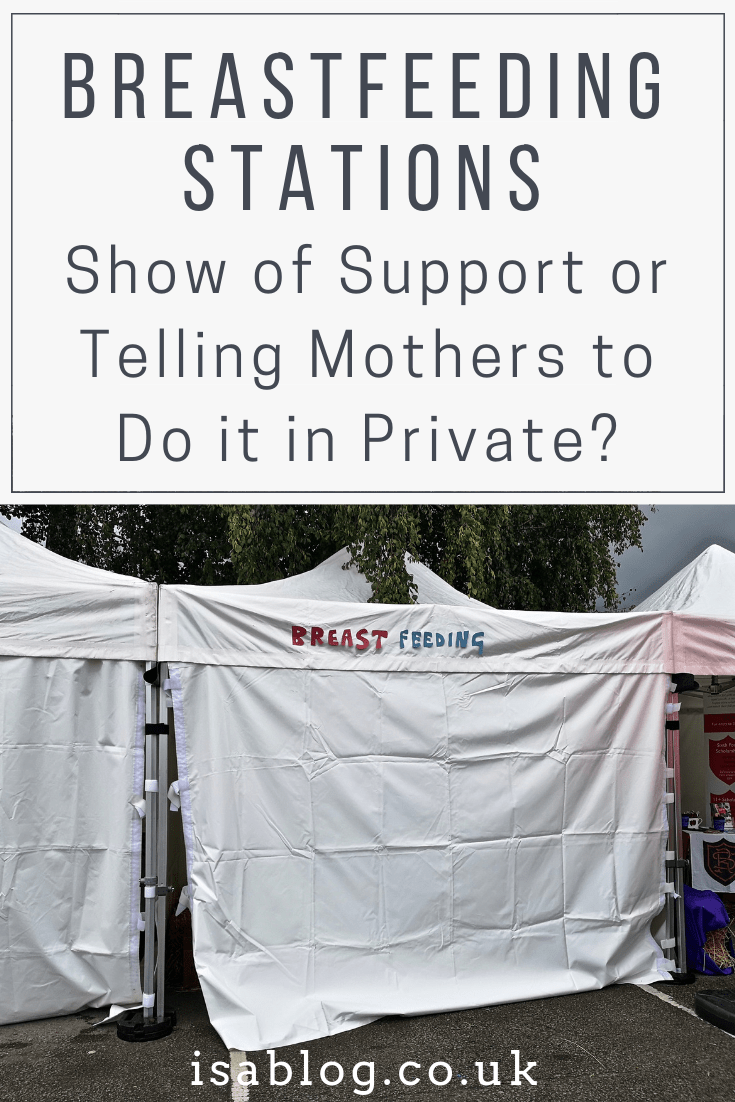 Breastfeeding Stations: Show of Support or Telling Mothers to do it in Private? This is a post just looking at whether or not breastfeeding stations are subtle, almost accidental, ways people are telling mothers to cover up and feed in private