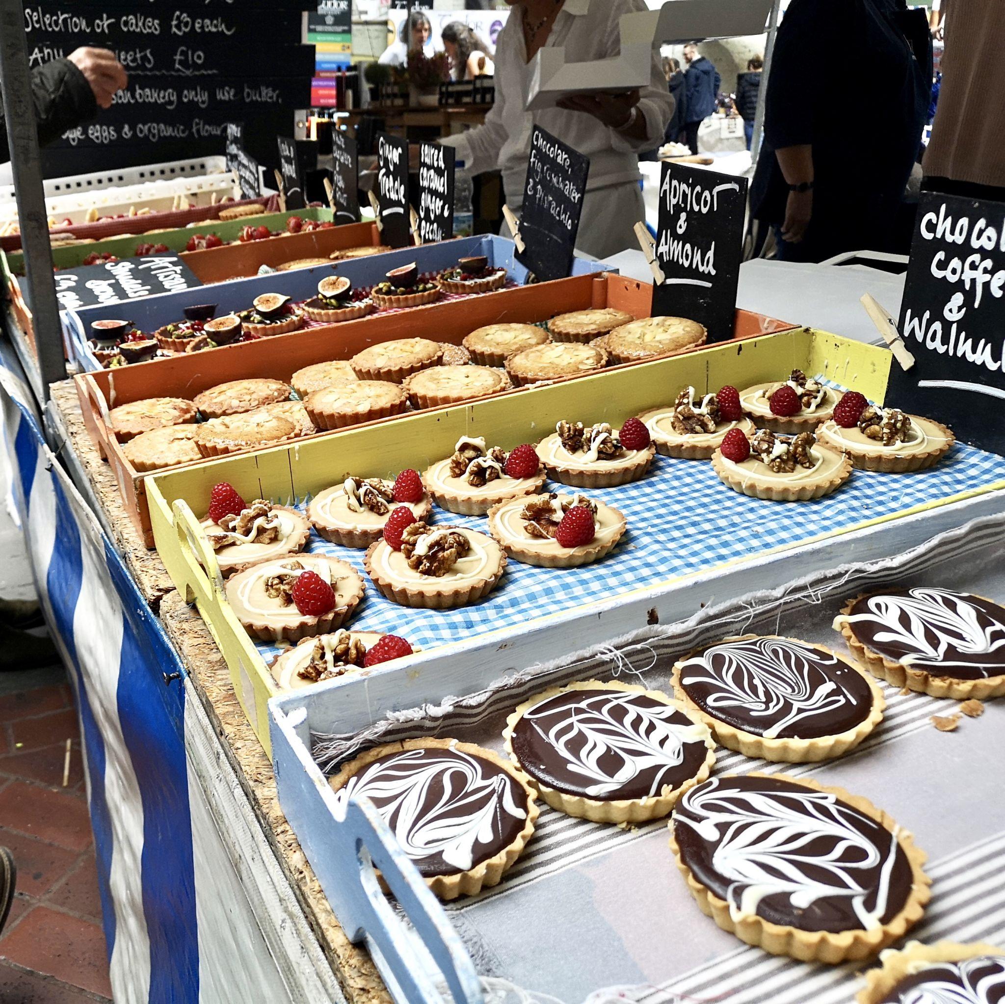 Cakes at Abergavenny Food Festival