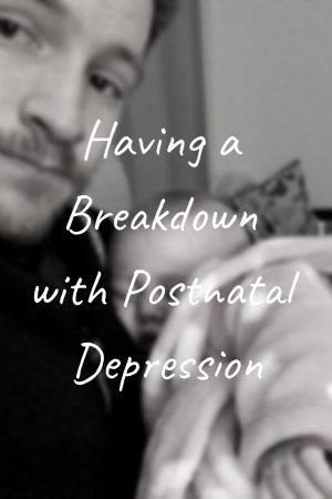 I recently had a little bit of a breakdown with postnatal depression. So I've done what I've always done and written about it. Sometimes it's ok not to be ok.