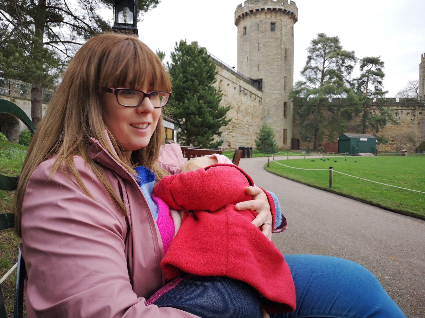 Breastfeeding at Warwick castle
