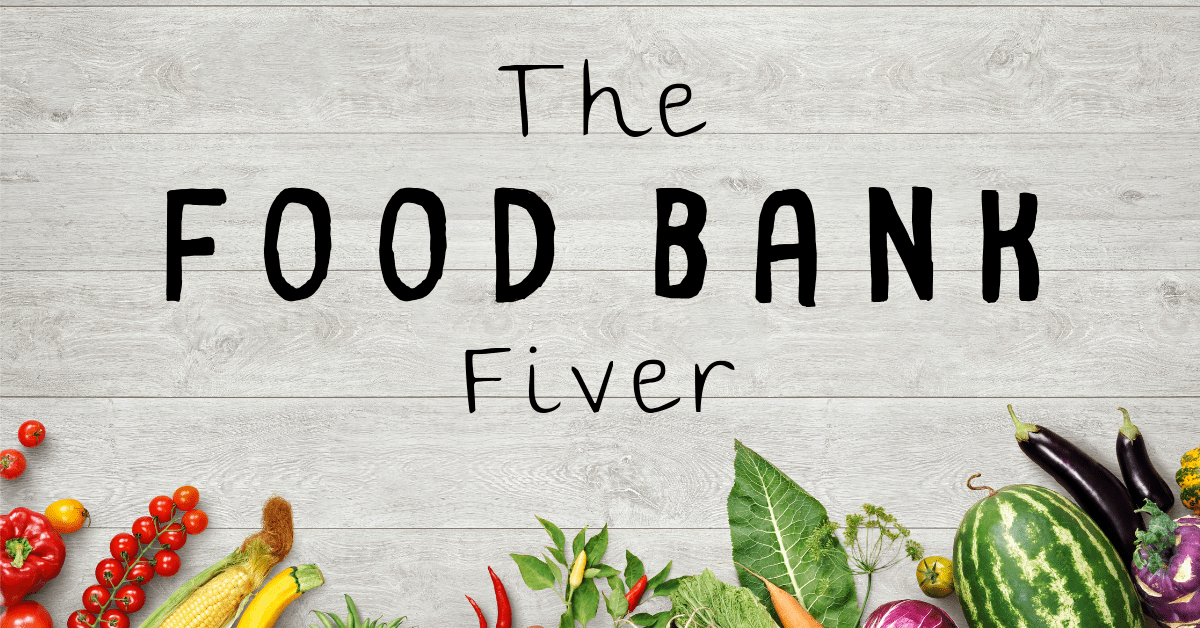 The #FoodBankFiver - basically where you give £5 worth of food to a food bank. Simple.
