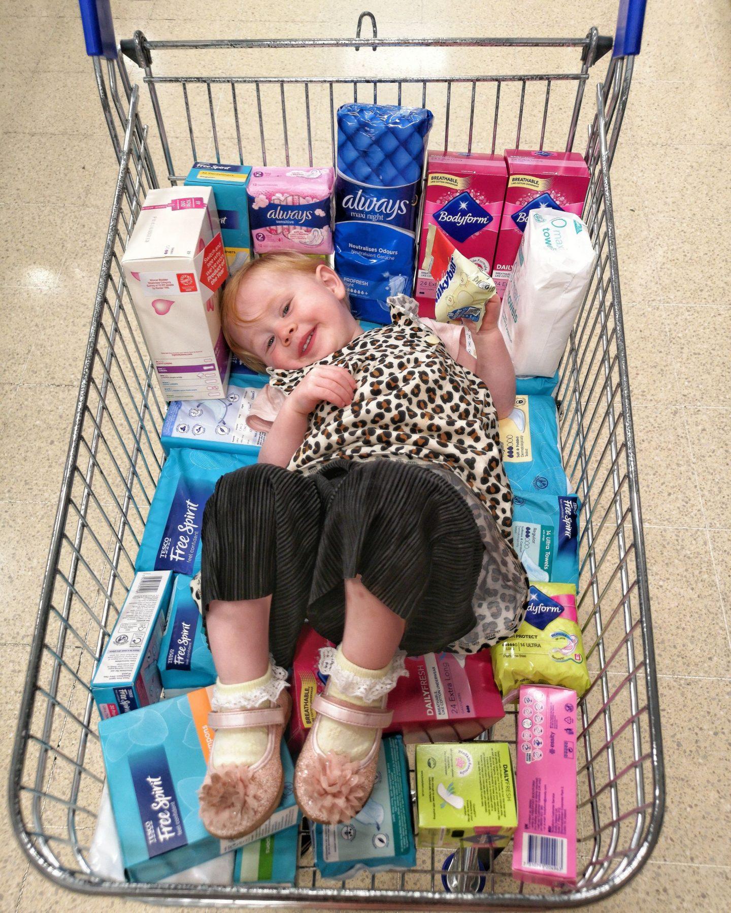 Food bank fiver for #MenstrualHealthDay! - All to help with period poverty