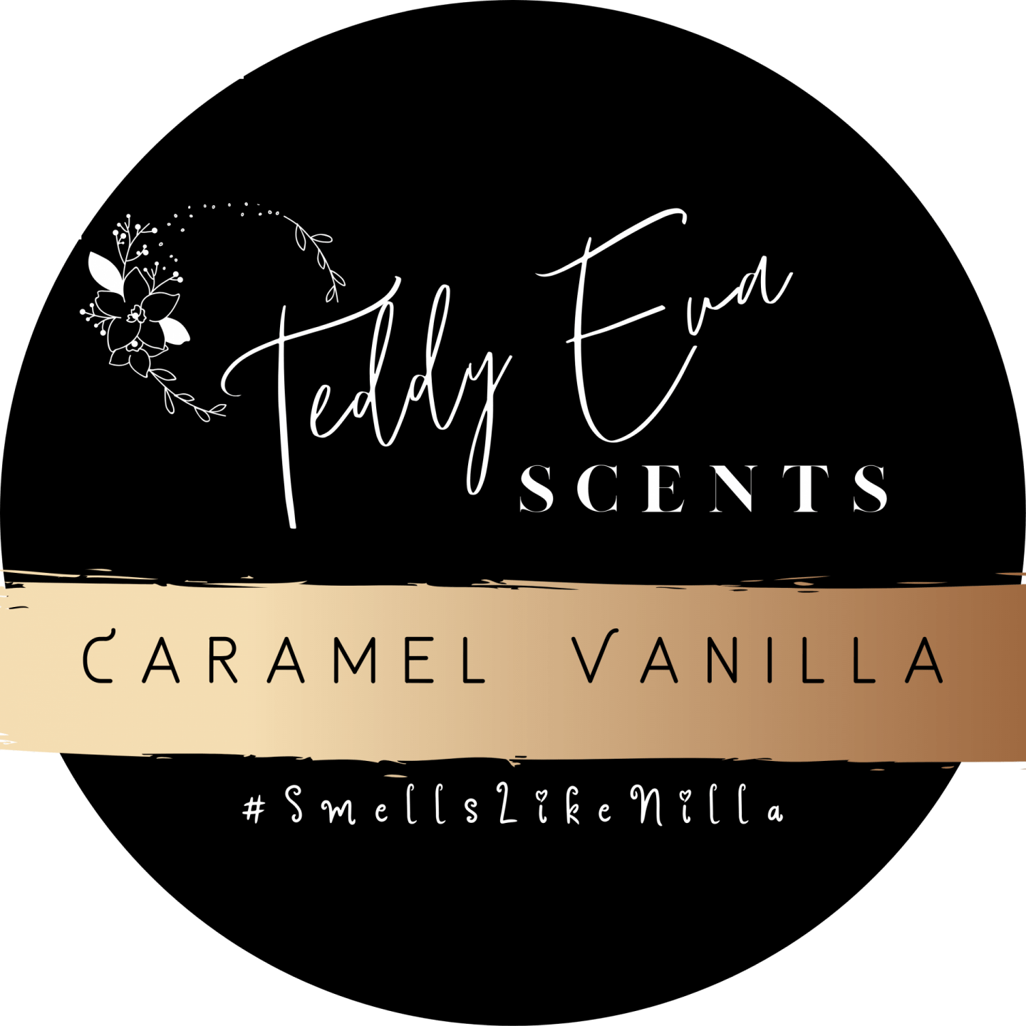 Caramel Vanilla wax melt - by Teddy Eva Scents. A family run wax melt business. #SmellsLikeNilla