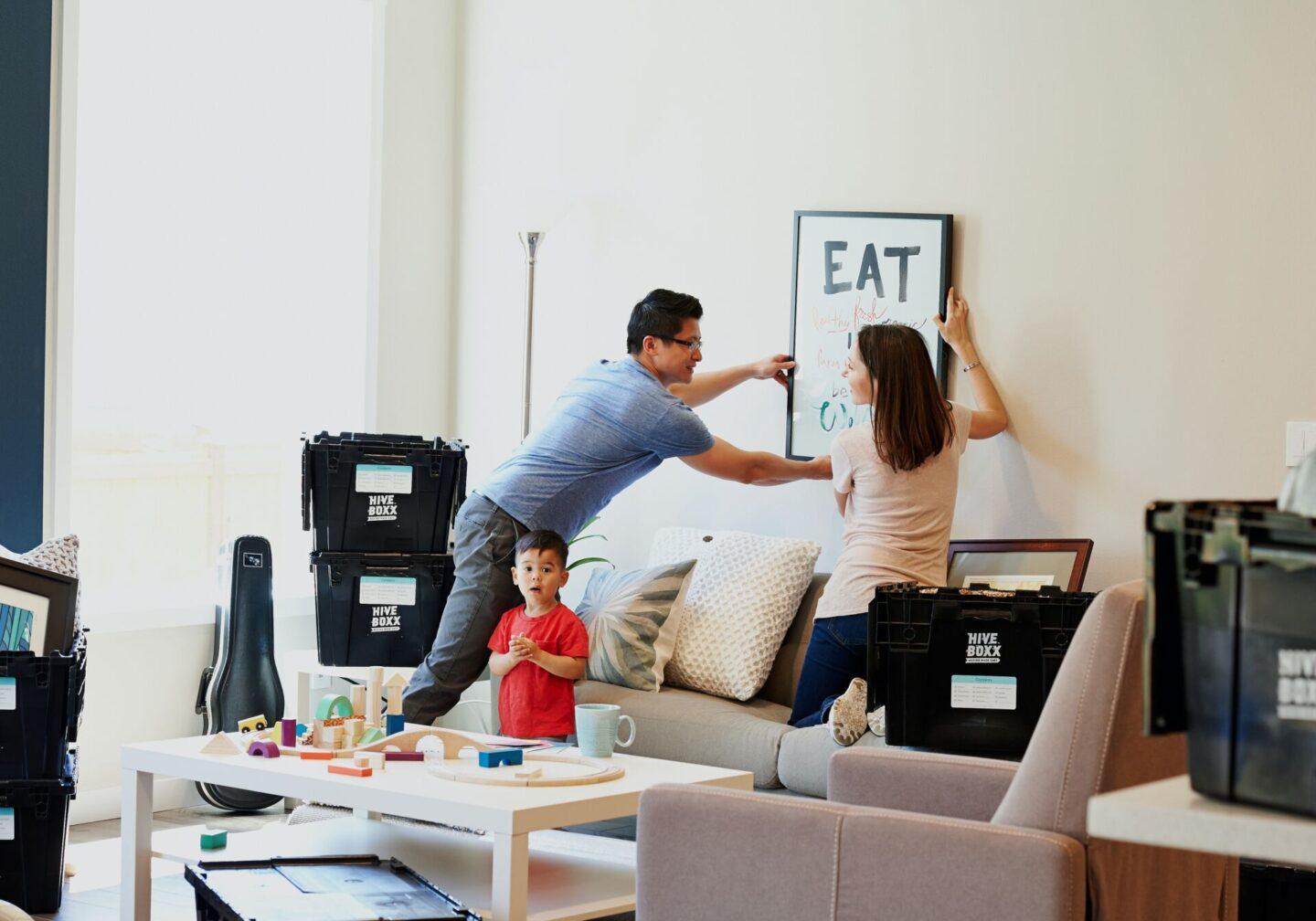 As well as hiring your removal company, you might want to organise childcare for the big day. For families with toddlers or primary school children, moving can be quite tough on both them and you as a parent. So taking them out of the picture for a few hours will allow you the space to crack on with the trickier parts of the move and deal with the clutter.